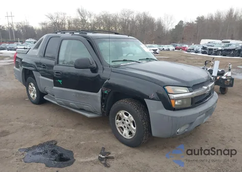 2002 Chevrolet Avalanche 1500 из США, поврежденный, VIN 3GNEK13T72G234329